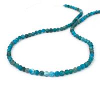 35cts Neon Apatite Faceted Fancy Approx 3x4mm, 38cm 