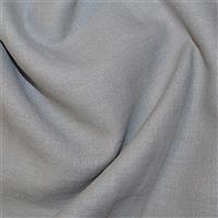 Grey Enzyme Washed 100% Linen Fabric 0.5m