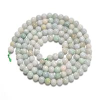 530cts Jadeite Plain Round Beads Approx 8mm, 1m Strand
