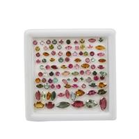10cts Multi Colour Tourmaline Multi Shape & Size 