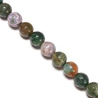235 cts Fancy Jasper Faceted Rounds Approx 10mm,38cm Strand