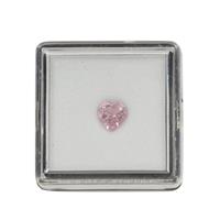 0.50cts Cherry Blossom Morganite 6x6mm Heart (N)