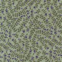 Moda Wild Iris Twigs Lichen Cream Fabric 0.5m