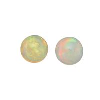 0.5cts Honey Opal 5x5mm Round Pack of 2 (N)
