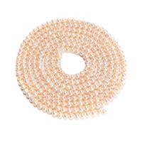 White Freshwater Cultured Potato Pearls Approx 7-8mm, 2 Metre Strand
