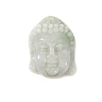 90cts Type A  Jadeite Buddha Head Pendant Approx 25 x 32mm, 1PC