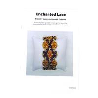 Enchanted Lace Iris Duo Bracelet Booklet by Hannah Osborne