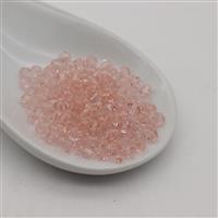 Light Pink Glass Bicones, 4mm (400 pack)
