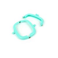 Turquoise Resin Purse Frame, 8.5cm (2 pcs/pack)