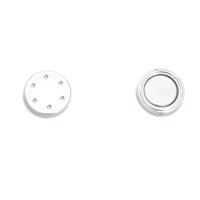 Magnetic Brooch Back Silver, Approx 17mm
