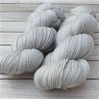 Woolly Chic Silver Grey HeartSpun 4ply Yarn 100g