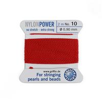 Griffin Red Nylon Cord 0.9mm, 2m