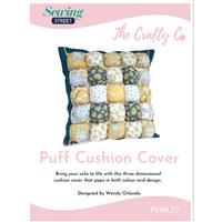 The Crafty Co Puff Cushion Instructions 