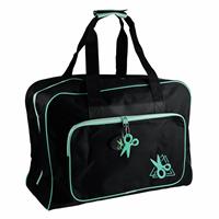 Sewing Machine Bag in Black & Turquoise