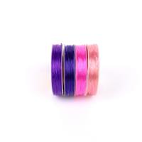 40m Pink & Purple 1mm Elastic Stretch Cord Bundle 
