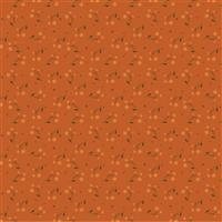 Sandy Gervais Adel in Autumn Persimmon Orange Fabric 0.5m