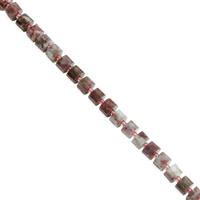 200cts Zoisite Faceted Cushions Approx 8x6mm, 38cm Strand