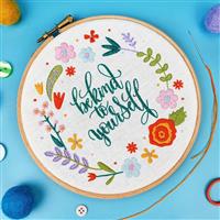 Oh Sew Bootiful Be Kind to Yourself Embroidery Kit