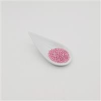 11/0 Delica Beads Silver Lined Pink Alabastr Dyed, approx. 7.2GM/TB