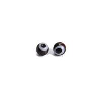Eye Beads, Approx 4mm, 2pcs