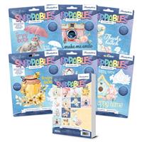 Snippables Cute & Colourful Ultimate Collection, Inc; all 6 x Moonstone Snippables Die Sets & A4 Paper Pad