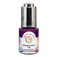 Cosmic Shimmer Pearlescent Watercolour Ink Radiant Orchid 20ml