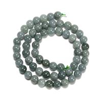 145cts Type A Olmec Jadeite Rounds Approx 7mm, 38cm Strand