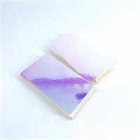 Iridescent Pink Mirror Card 280gsm - super shine - pack of approximately 60 mini sheets