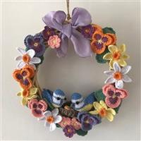 Adventures in Crafting Spring Wreath Crochet Kit