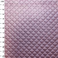 PU Quilted Fabric Rose 0.5m