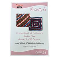 The Crafty Co Crochet Series Five BOM Blanket Pattern