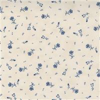 Moda Starlight Gatherings Tossed Floral Porcelain Fabric 0.5m