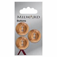 Milward Buttons 22mm Pack of 3