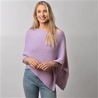 Wool Couture Lavender Summer Poncho Knitting Kit (Size S) With Free Knitting Needles Usually £4