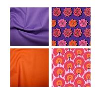 Kaffe Fassett Collective Purple & Orange Fabric Bundle (2m). Save £2.50