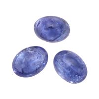 3.7cts Tanzanite 8x6mm Oval Pack of 3 (H)