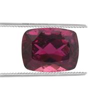 2cts Nigerian Rubellite 9x7mm Cushion