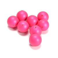 Hot Pink Shell Pearl Rounds  Approx 8mm, 8pcs