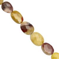 75cts Mookite Faceted Oval Approx 10x8 to 16x7mm, 18cm Strand