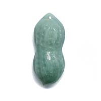 50cts Type A Jadeite Carved Peanuts, Approx. 14x35mm