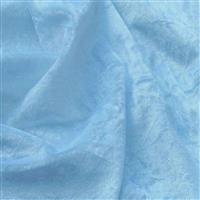 Baby Blue Crushed Velour 100% Polyester Fabric 0.5m
