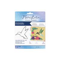 Moonstone Dies - Iris Folding - Hummingbird, Set contains 1 metal die and 1 re-usable template