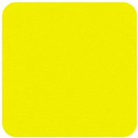 Felt Square in Super Bright Yellow 22.8 x 22.8 x 22.8cm (9 x 9")