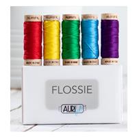 Aurifil Flossie Collection Pack of 5 Assorted Small Spools