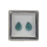1.8cts Grandidierite 8x6mm Pear Pack of 2(N)