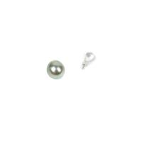 Tahitian Cultured Pearl Approx 9-11mm With Sterling Silver Bail