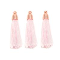Peach Tassel, 30mm, 3pcs 