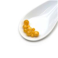 Baltic Butterscotch Amber Graduated Bead Pack, Approx. 10cm (Inc. 8x 5mm, 4x 7mm & 3x 9mm)