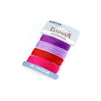 Elonga Stretch Cord, 0.7 mm (.028 in), Purple, Lilac, Red, Pink, 5 m (5.4 yd) 