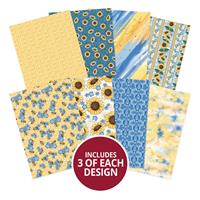 Adorable Scorable Pattern Packs - Honey Meadow, Contains 24 x A4 350gsm Adorable Scorable sheets (3 sheets in each of 8 designs)